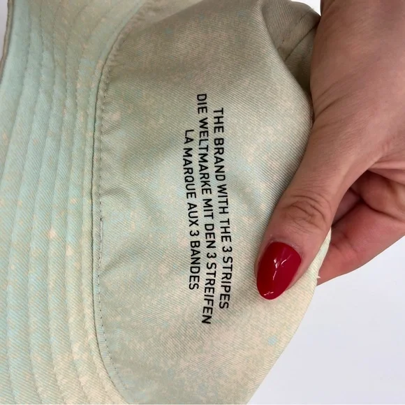 NWT Adidas Unisex Spray Print Bucket Hat Pastel Streetwear Y2K festival rave - Picture 11 of 15